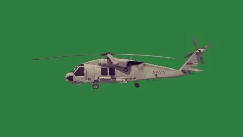 A helicopter is flying Stock Footage 337029037