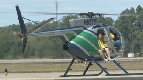 Helicopter  Stock Footage 29664017