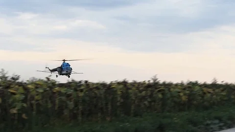 Helicopter Stock Footage 79918552