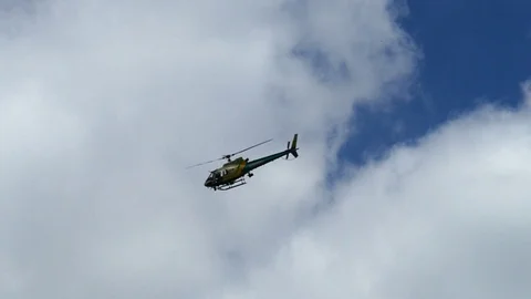 Helicopter Stock Footage 123947509