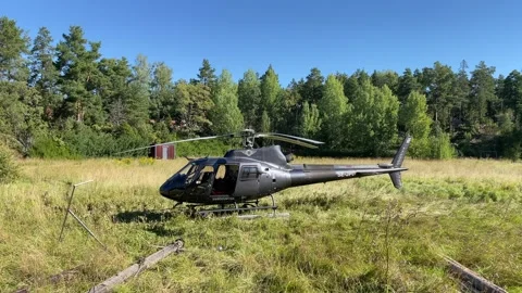 Helicopter Stock Footage 286251475