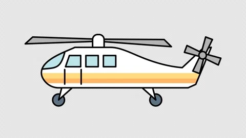 Helicopter 動画素材 335470023