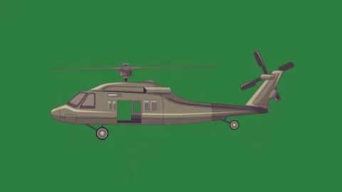 A helicopter Stock Footage 337029015