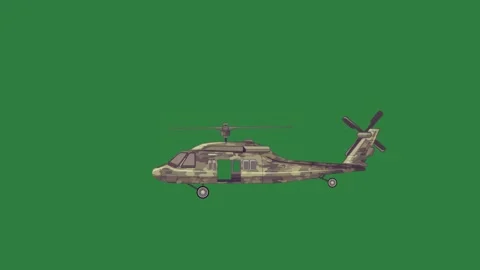 A helicopter Stock Footage 337029034
