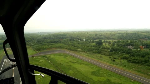 Helicopter forest Видео 91472259