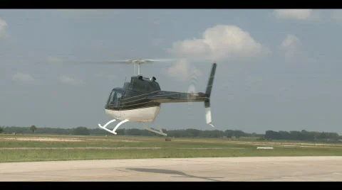 Helicopter Hover Video stock 692838