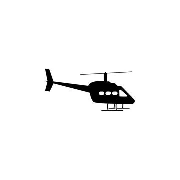 Helicopter icon. Elements of transport icon. Premium quality graphic design icon Stock Illustration