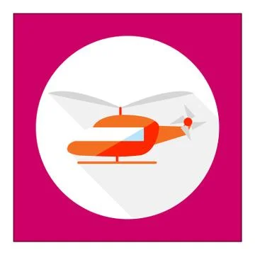 Helicopter icon Stock-Illustration
