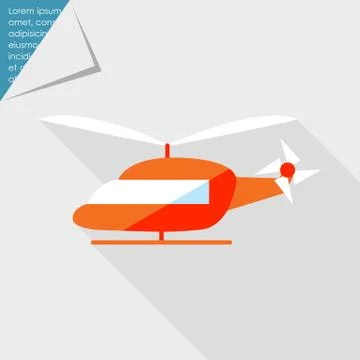 Helicopter icon Stock-Illustration