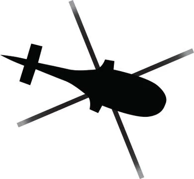 Helicopter icon Stock Illustration