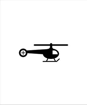 Helicopter icon,vector best flat icon. Stock Illustration