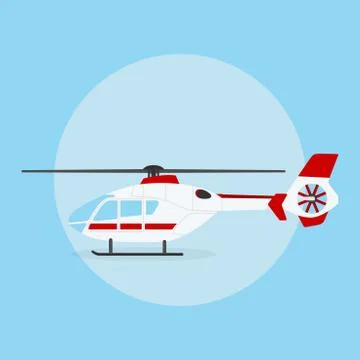 Helicopter Stock Illustration