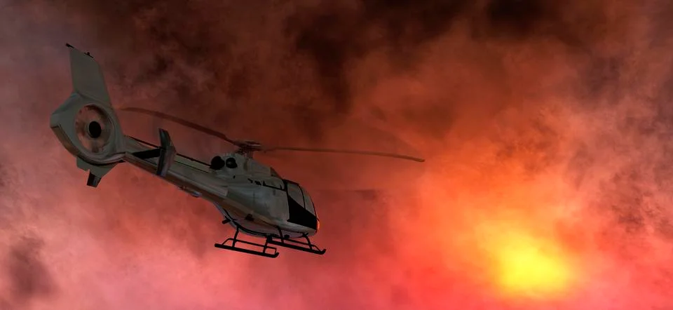 Helicopter イラスト素材