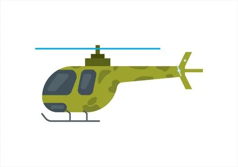 Helicopter Stock Illustration