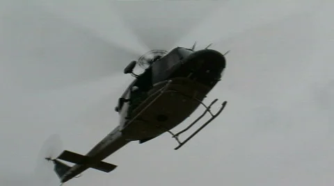 Helicopter Insertion (HD) c Stock Footage 644015