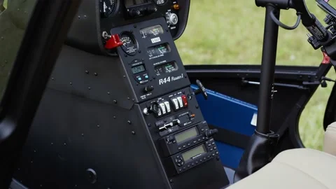 Helicopter Inside Panel Cockpit 動画素材 146037522