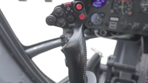 Helicopter joystick Stock-Footage 221766290