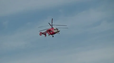 Helicopter K226T Stock Footage 8559451