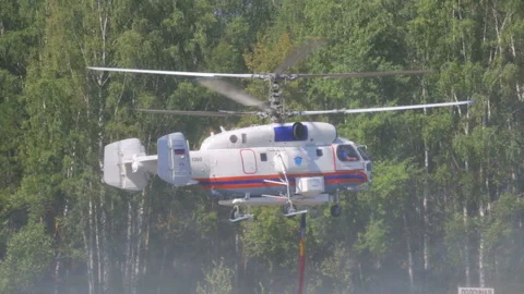 Helicopter Kamov 32A Video stock 102704389