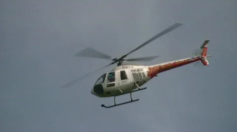 Helicopter killer loop Stock Footage 263501