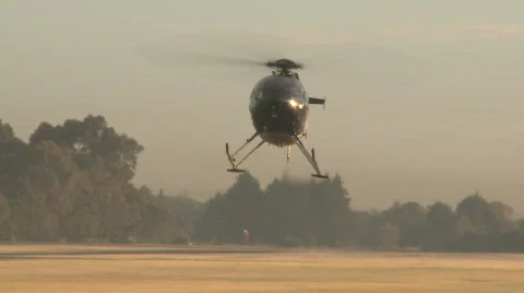 Helicopter landing Stock-Footage 531097