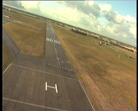 Helicopter Landing Stock Footage 3914552