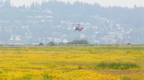 Helicopter lift off Stock Footage 61894389