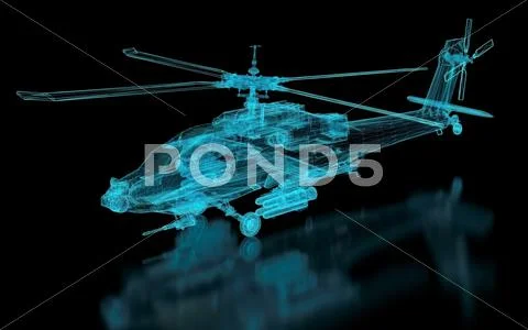 Helicopter mesh Stock Photos