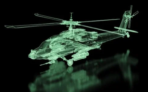 Helicopter mesh Stock Photos