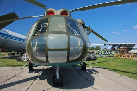 Helicopter MI-8 Foto stock