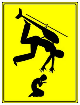 Helicopter Mom Illustrazione stock