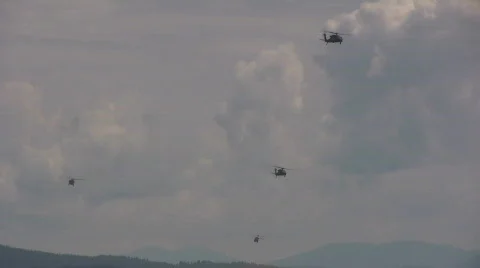 	Helicopter - nat sound Video stock 648291
