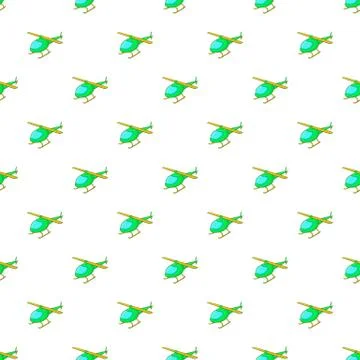 Helicopter pattern, cartoon style 스톡 일러스트