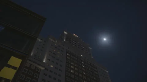 Helicopter pointing down to camera Stock Footage 245309560