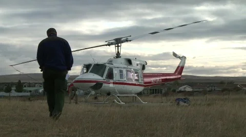 Helicopter Prep 動画素材 801063