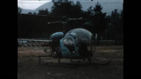 Helicopter Preps 1963 Stock Footage 147894151