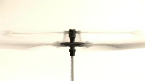  Helicopter Propeller Stock Footage 473413