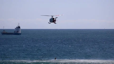 Helicopter rescue Stock Footage 199394137