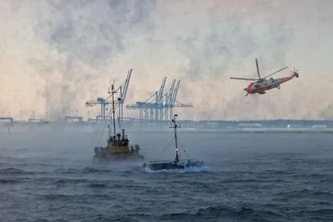 Helicopter Rescue Stock Photos