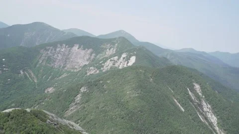 Helicopter ride up close to mountain Stock Footage 171590900