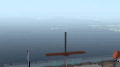 Helicopter Rotation Around CG World Trade Center  Stock Footage 58480396