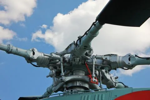 Helicopter rotor Stock Photos
