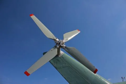 Helicopter rotor Stock Photos