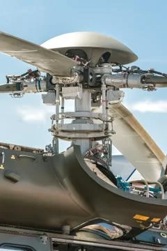 Helicopter rotors Stock Photos