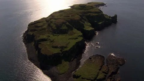 Helicopter shot of Lunga Stock Footage 125382163