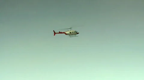 Helicopter in the sky Stock Footage 418301