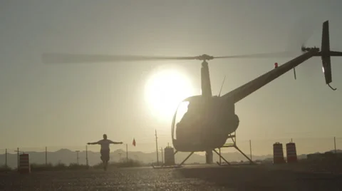 Helicopter Take Off 動画素材 25723091