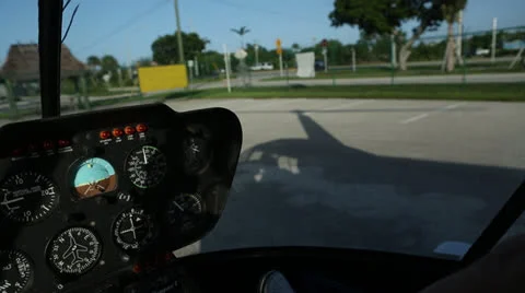 Helicopter Take Off Stock Footage 27138369