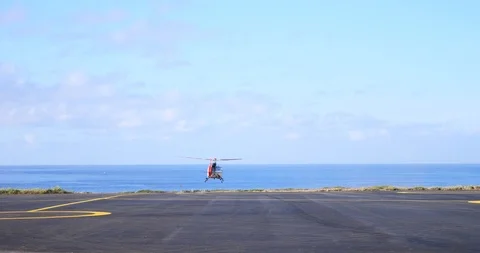 Helicopter take off Stock Footage 118882736