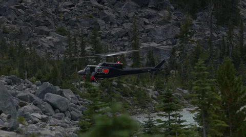 Helicopter take off timelapse Video stock 54628058